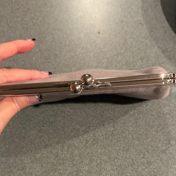 Elegant Reindeer Embroidered Clutch - Light Pink - Picture 5 of 5